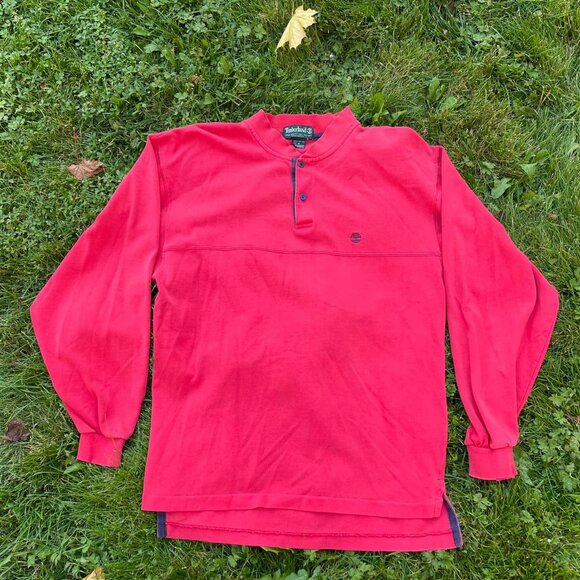 90s Timberland Classic Henley - Picture 2 of 7
